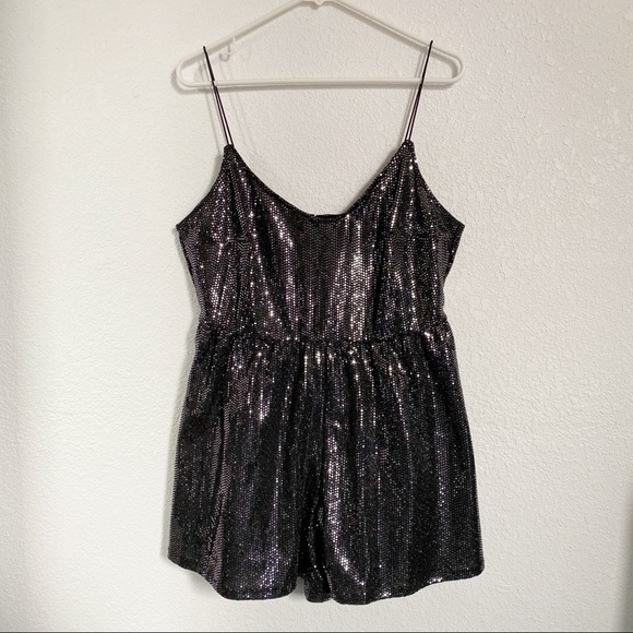 H&M Pants - H&M Sequined Romper✨